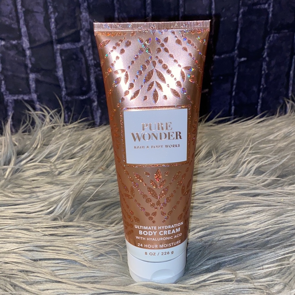 BATH & Body Works PURE WONDER Ultimate Hydration Body Cream Hyaluronic Acid NWTs
